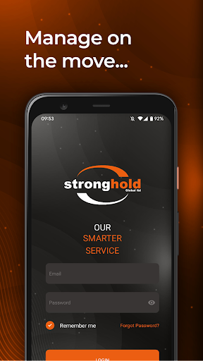 Android application Stronghold App screenshort