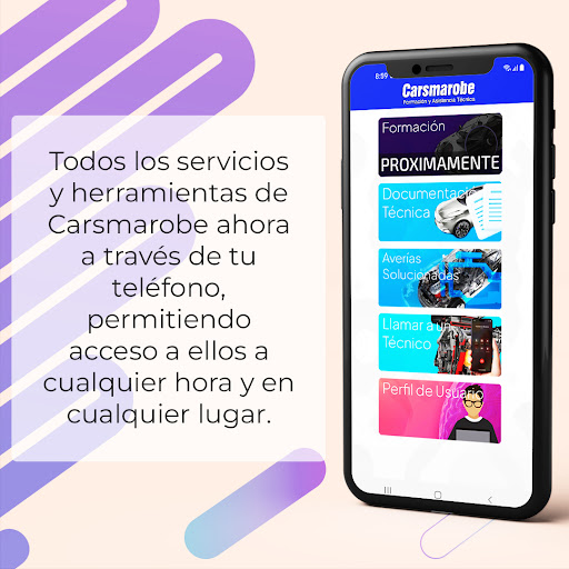 Android application Carsmarobe screenshort