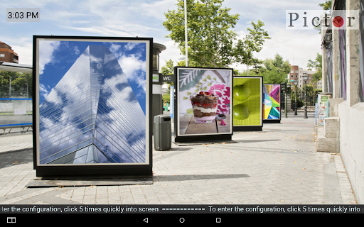 Pictor Digital Signage Player Screen 2