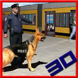 Police Dog Subway Chase Crime icon