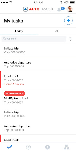 Android application ALTO MovUp Last Mile screenshort