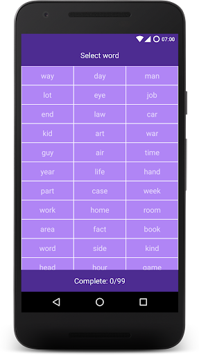 Morse Trainer Screen 2