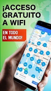 WiFi hotspots, contraseñas Screenshot