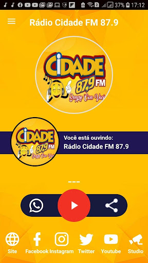 Rádio Cidade FM 87.9 Screen 3