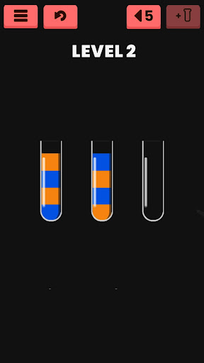 Water Sorting color Puzzle Gam