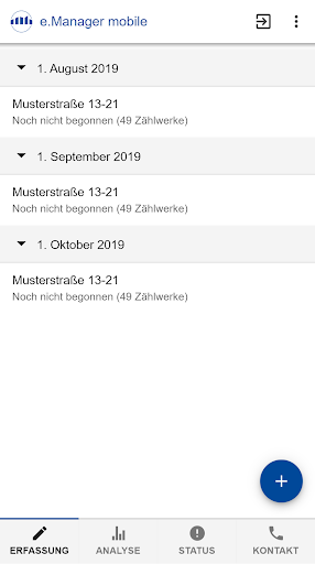 e.Manager mobile Screen 2
