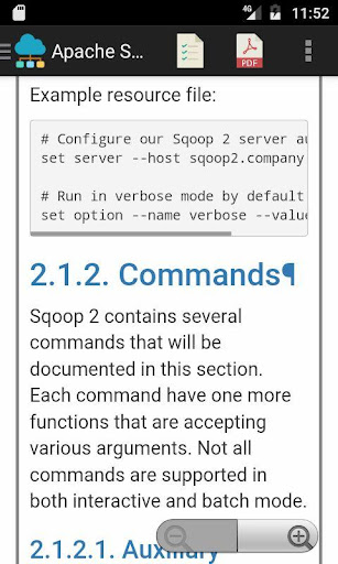 Reference Manual for Apache Sq Screen 3