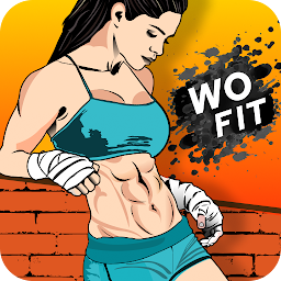 「Wo Fit - Women Fitness At Home」のアイコン画像