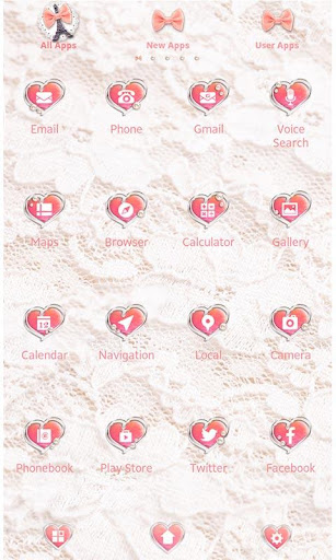 Cute Theme-Girly Eiffel Tower- Screen 3