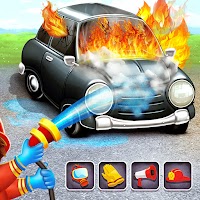Пожарный Спешка Пожарный Игры