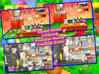Sweet Home Cleaning Game - Screenshot 2