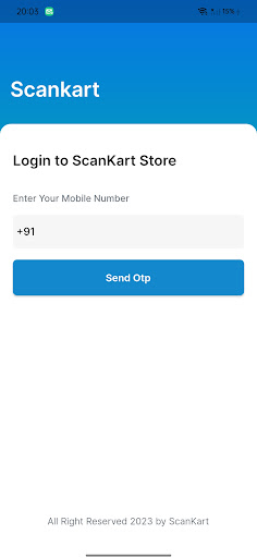 ScanKart Store Screen 2
