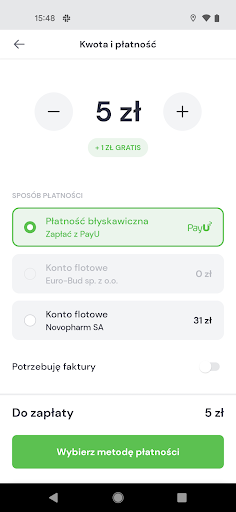 BubblePay – myjnie bezdotykowe Screen 3