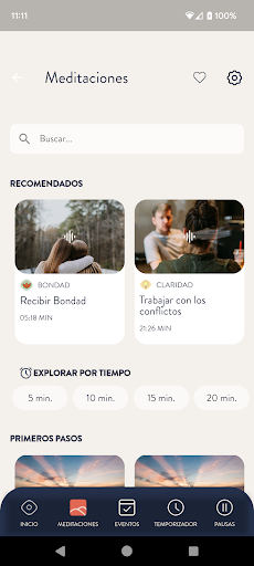 AtentaMente - Meditación Screenshot 2 - AppWisp.com