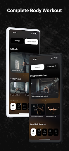Android application Shapest Fitness screenshort