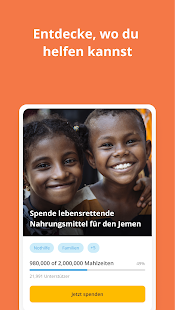 ShareTheMeal: Charity Donat‪e Screenshot