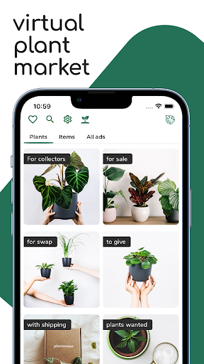 Android application Plantswapp: Plant Marketplace screenshort