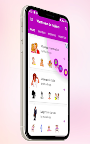 Screenshot 8 Wasticker sexuales mujeres hot android