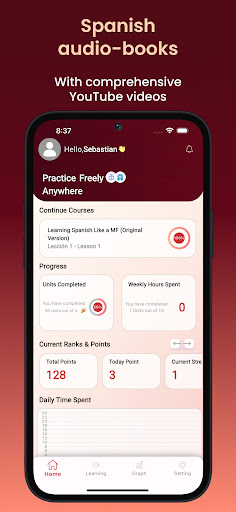 Learn Spanish Like a MF Screenshot 3 - AppWisp.com