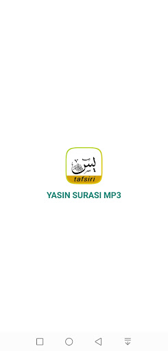 Android application Yasin Surasi - mp3, tafsiri. screenshort