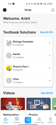 Android application BDN Students Club screenshort
