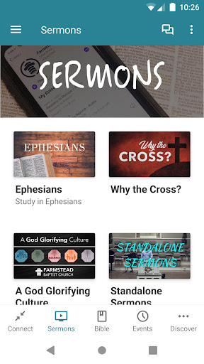 Farmstead Church App Screen 2