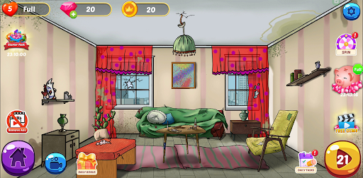 MikkiPiki Home Design Screen 2