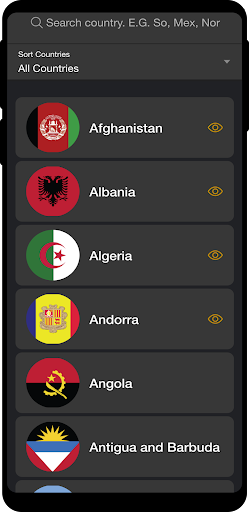 Android application GeoQuest: Culture and Cuisines screenshort