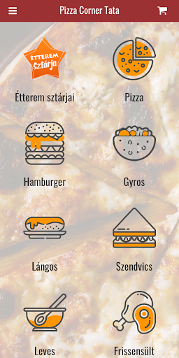 Android application Pizza Corner Tata screenshort