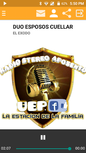 Android application Radio Estereo Aposento screenshort