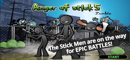Anger of Stick 5 apk mod dinheiro infinito 2023
