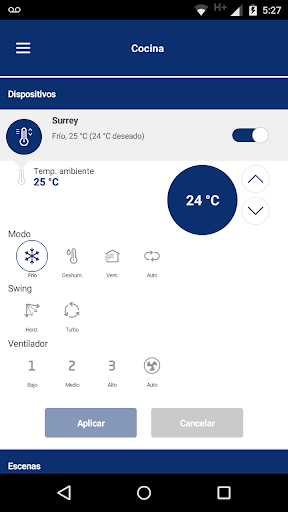 BGH Smart Control Screen 3