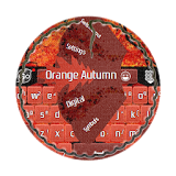 Orange Autumn GO Keyboard icon