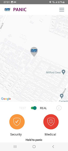 SDS Protection Panic App Screen 3