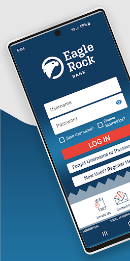 Android application Eagle Rock Bank Consumer screenshort