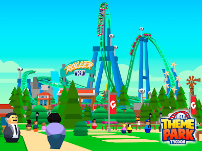 Idle Theme Park Tycoon 2.6.9.1 Apk Mod (Money) poster-5