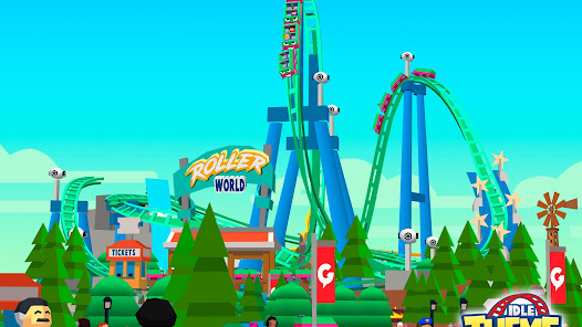 Idle Theme Park Tycoon MOD apk (Unlimited money) v2.8.1 Gallery 5