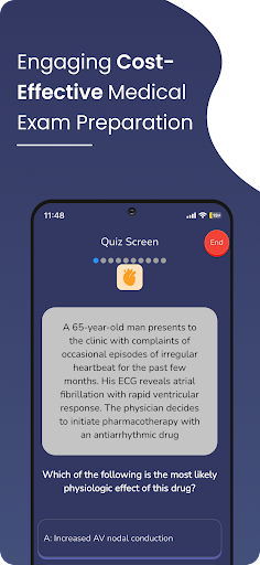 Android application Step Up - Medical Qbank screenshort