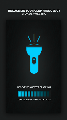 Flashlight on Clap App Screen 3