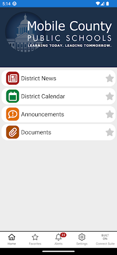 Android application MCPSS Connect screenshort