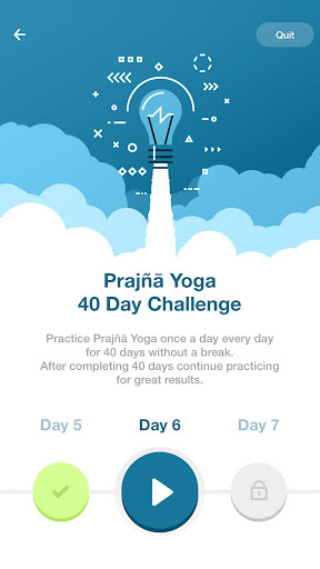 Screenshot of Prajñā Yoga