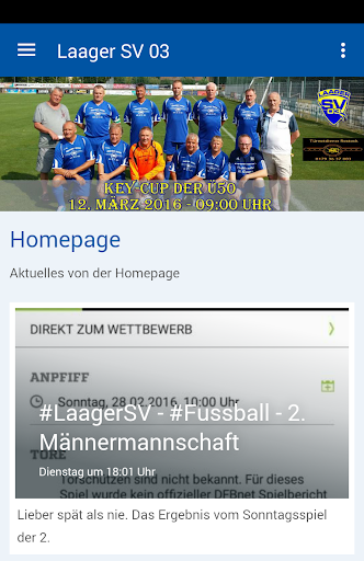 Android application Laager SV 03 App screenshort
