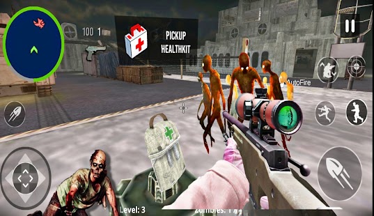 Zombie Fighter : FPS zombie Sh Skærmbillede