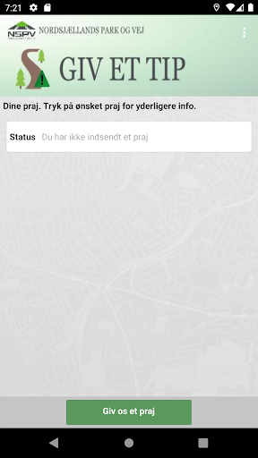 Android application Giv et tip - NSPV screenshort