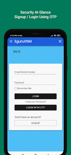 Android application Egurugsm Mobile Parts Store screenshort