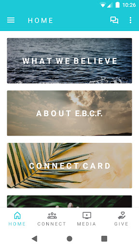 Android application East Bay Global screenshort