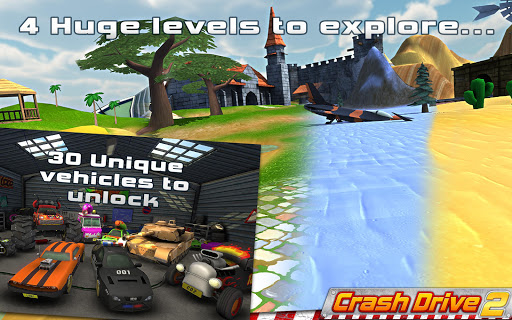 Crash Drive 2: 3D racing cars - Racing - games