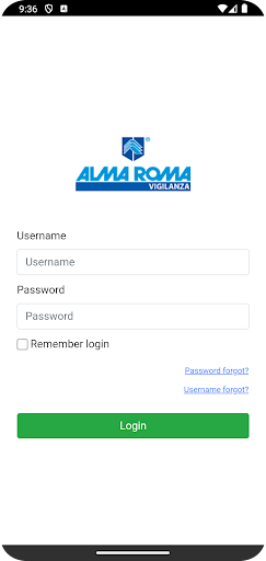 Android application Alma Roma screenshort