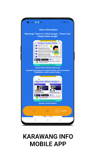 Karawang Info Screen 3