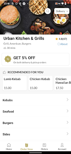 Urban Kitchen and Grills Screen 3